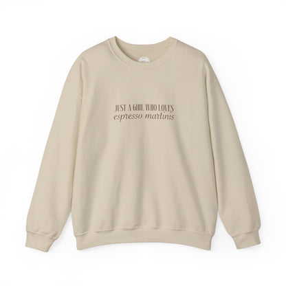 espresso martini - crewneck