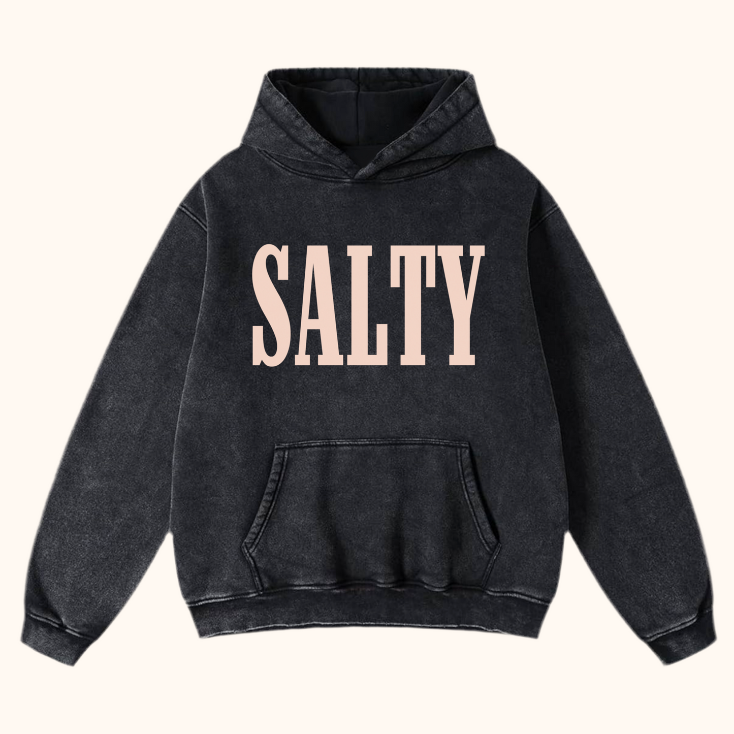 salty - vintage oversized hoodie