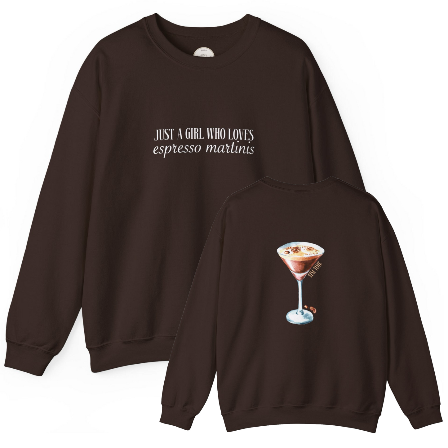 espresso martini - crewneck