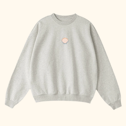 vintage seashell - oversized crewneck