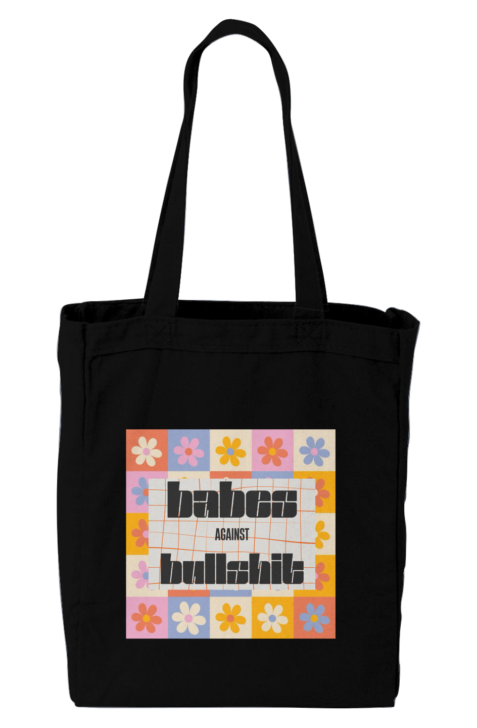 babes against bullshit - canvas tote 