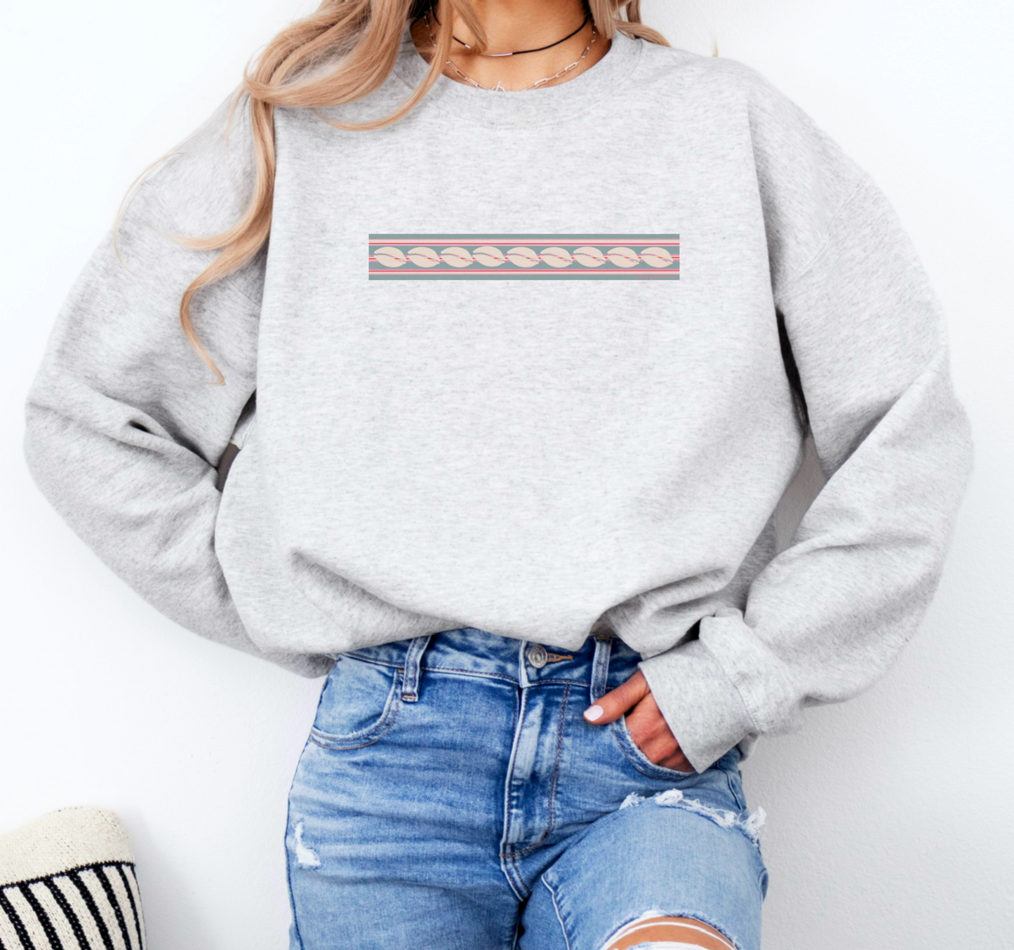 90’s cowrie - oversized crewneck