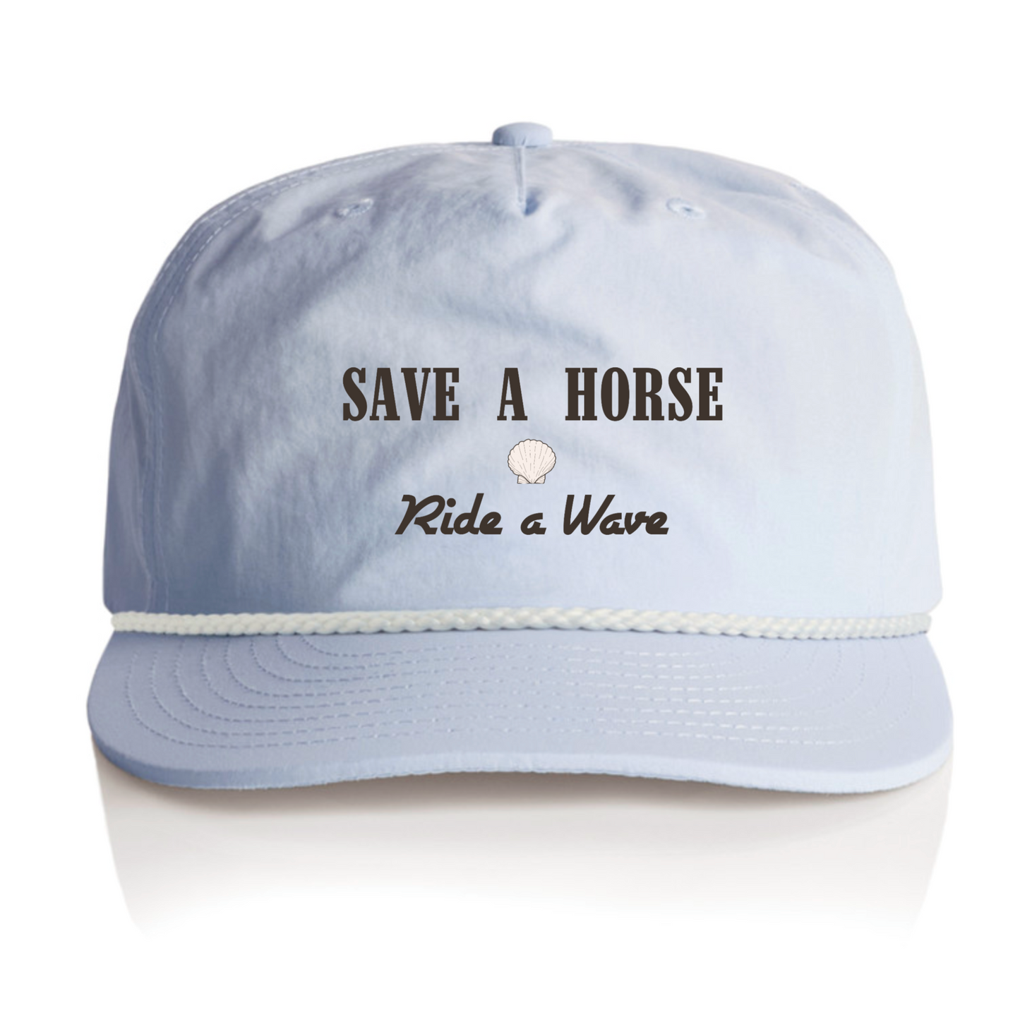 save a horse - surf rope snapback