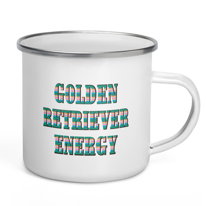 golden retriever energy - coffee mug