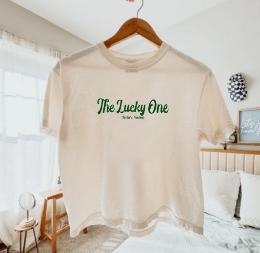 the lucky one (taylor’s version) - boxy tee