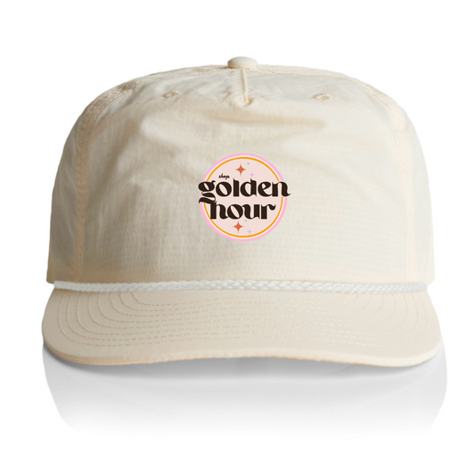 shop golden hour - surf rope snapback