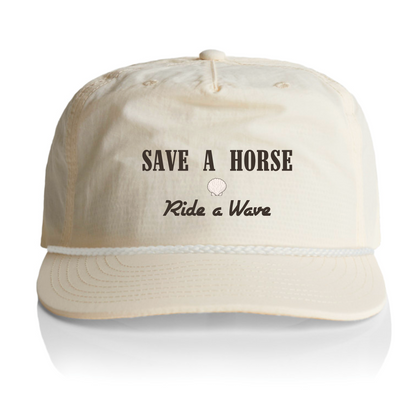 save a horse - surf rope snapback