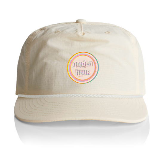 golden hour - surf rope snapback