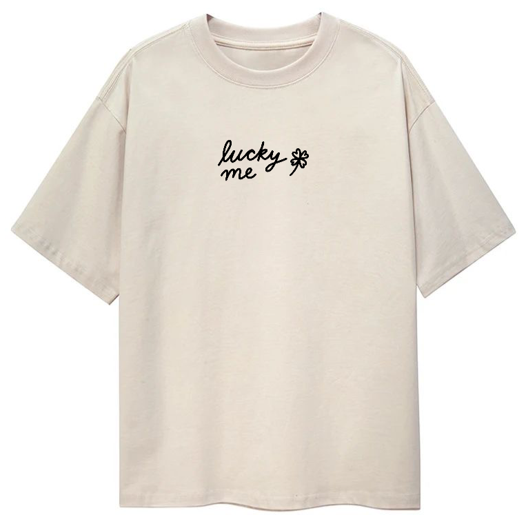 lucky me - oversized tee