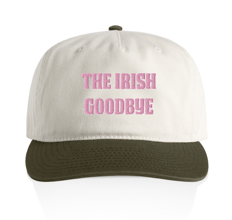 embroidered irish goodbye - snapback