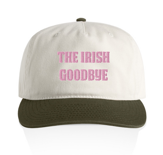 embroidered irish goodbye - snapback