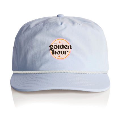 shop golden hour - surf rope snapback